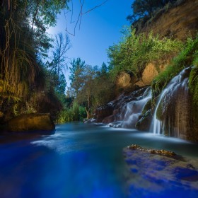 Toll Blau (the blue pool)