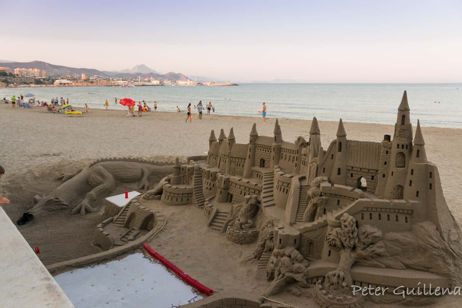 Castillos en la arena Enamorados de Alicante