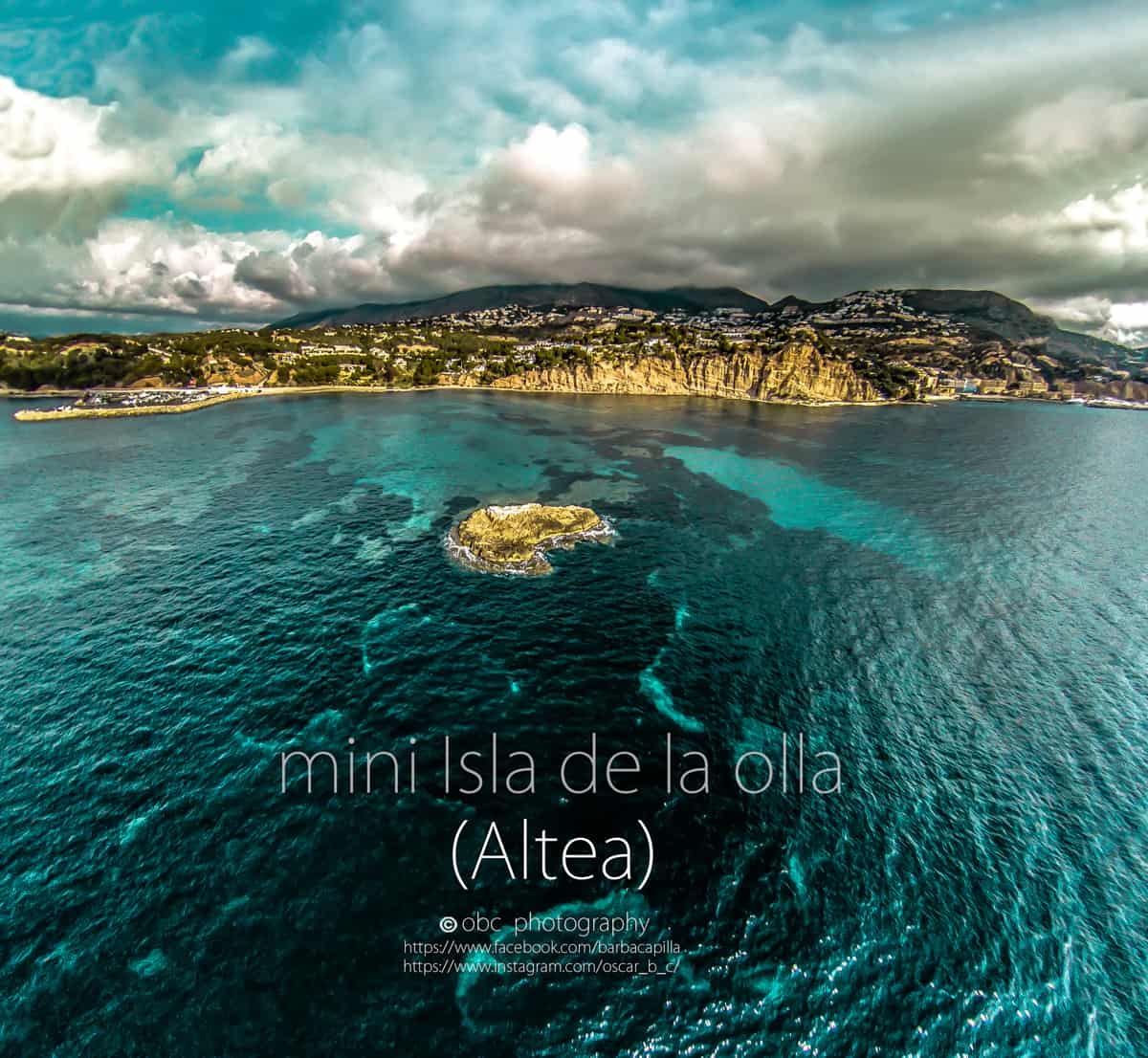 Mini Isla de la Olla Altea Enamorados de Alicante
