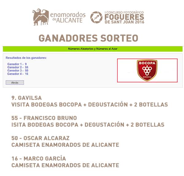 SORTEOS