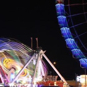 Feria de Alicante desde la UA.