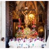 Santisimo Cristo del Mar saliendo de la Basilica de Santa Maria