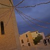 nadal a la plaça de la esglesia en altea